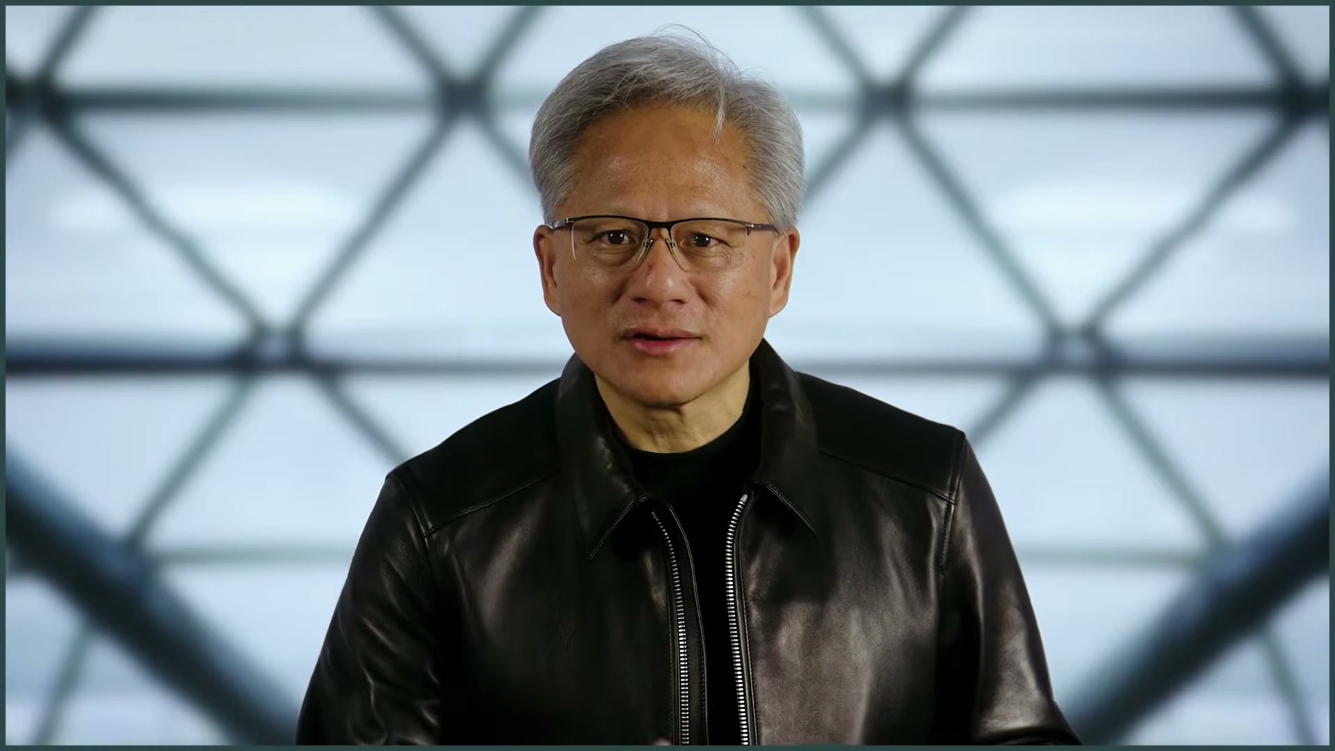 Jensen Huang opens the keynote: “You are the da Vinci of our time. This is your moment.”